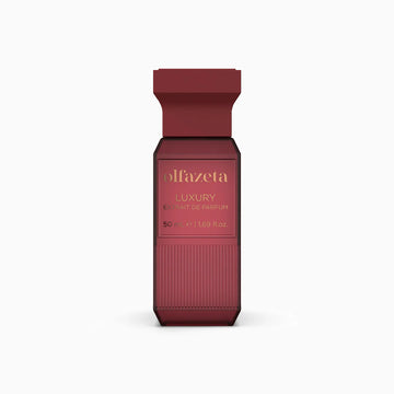 Olfazeta Luxury extracto de perfume frasco rojo